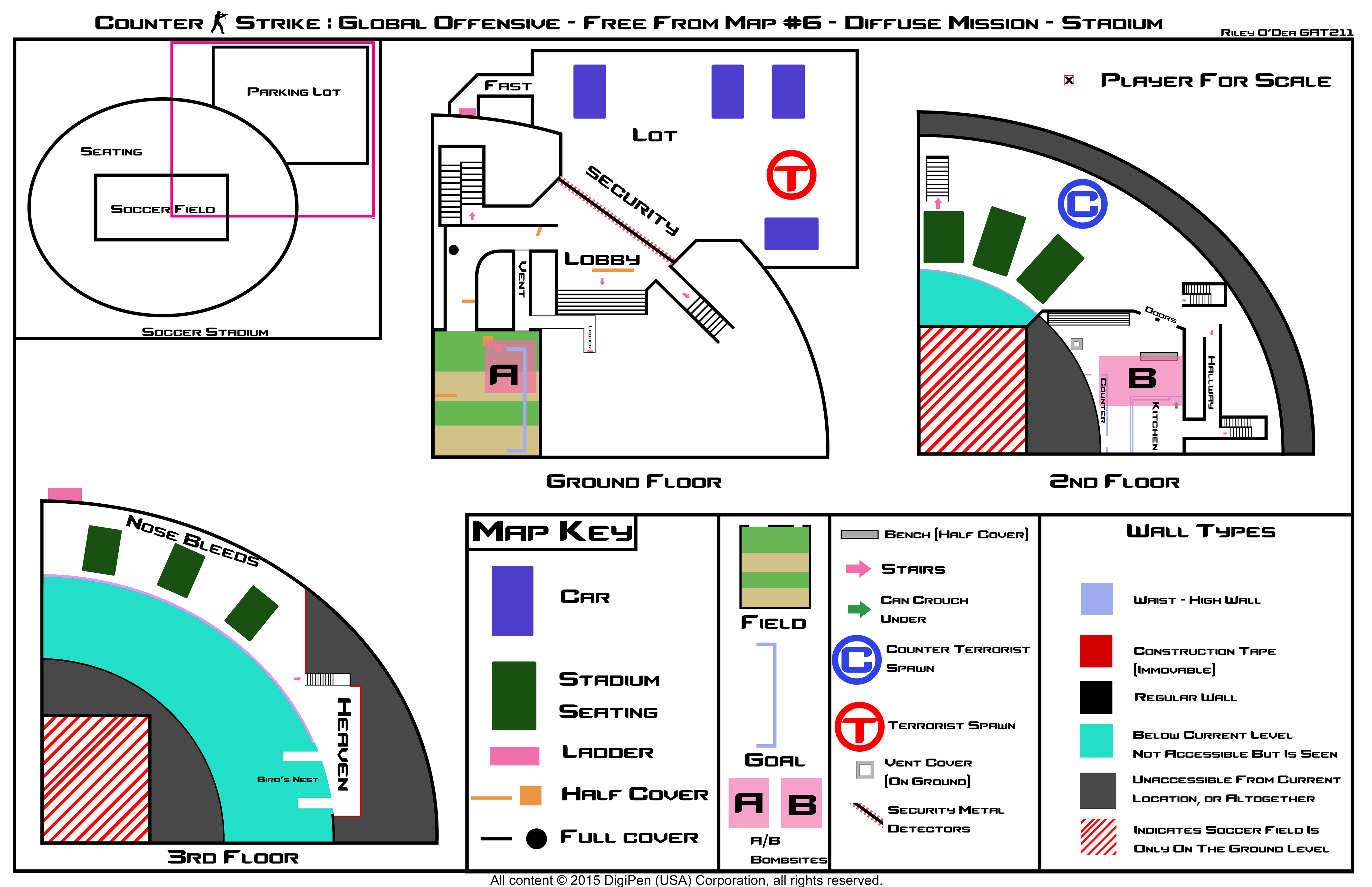 CS:GO Stadium Map (Part 2)